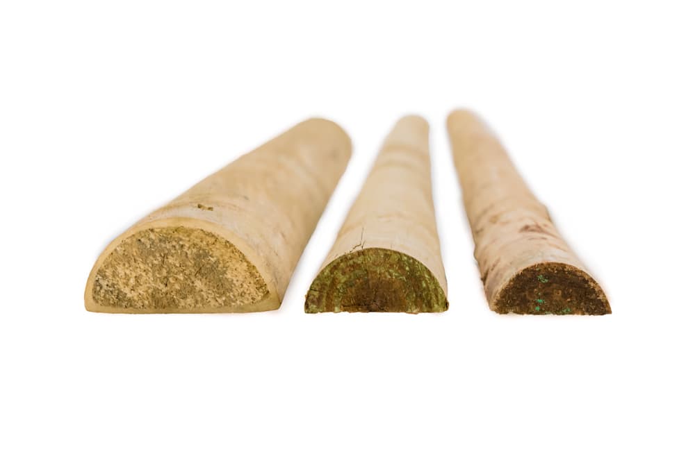 Pine Turned Split Poles