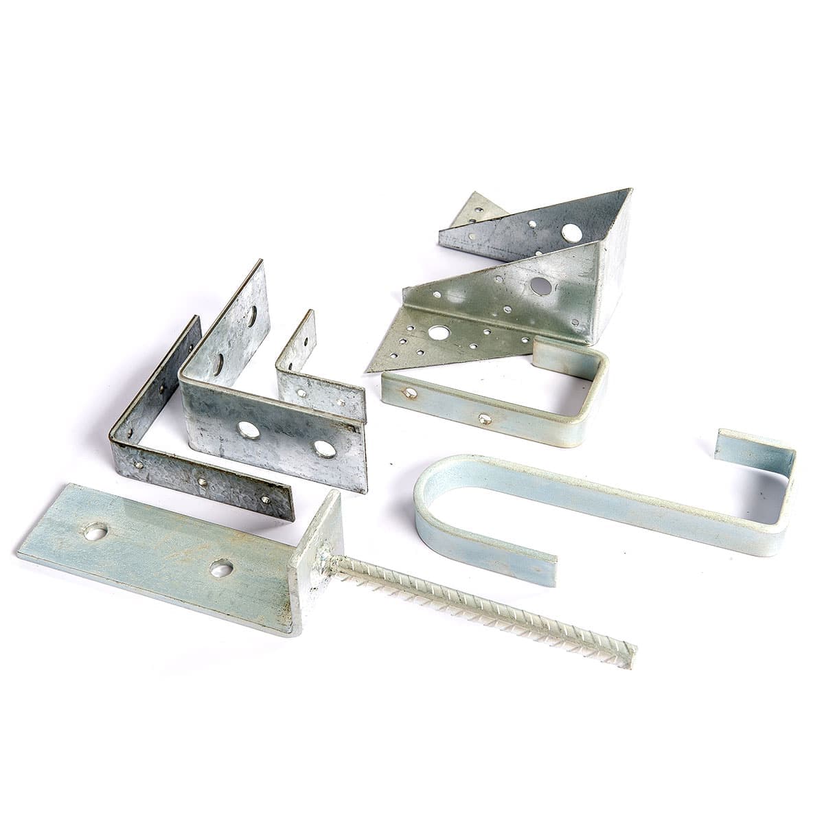 Equestrian U-Shaped Gate Pole Brackets