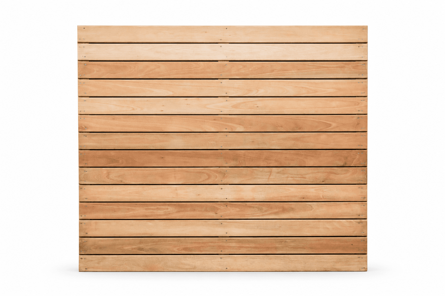 Horizontal Saligna Hardwood Panels